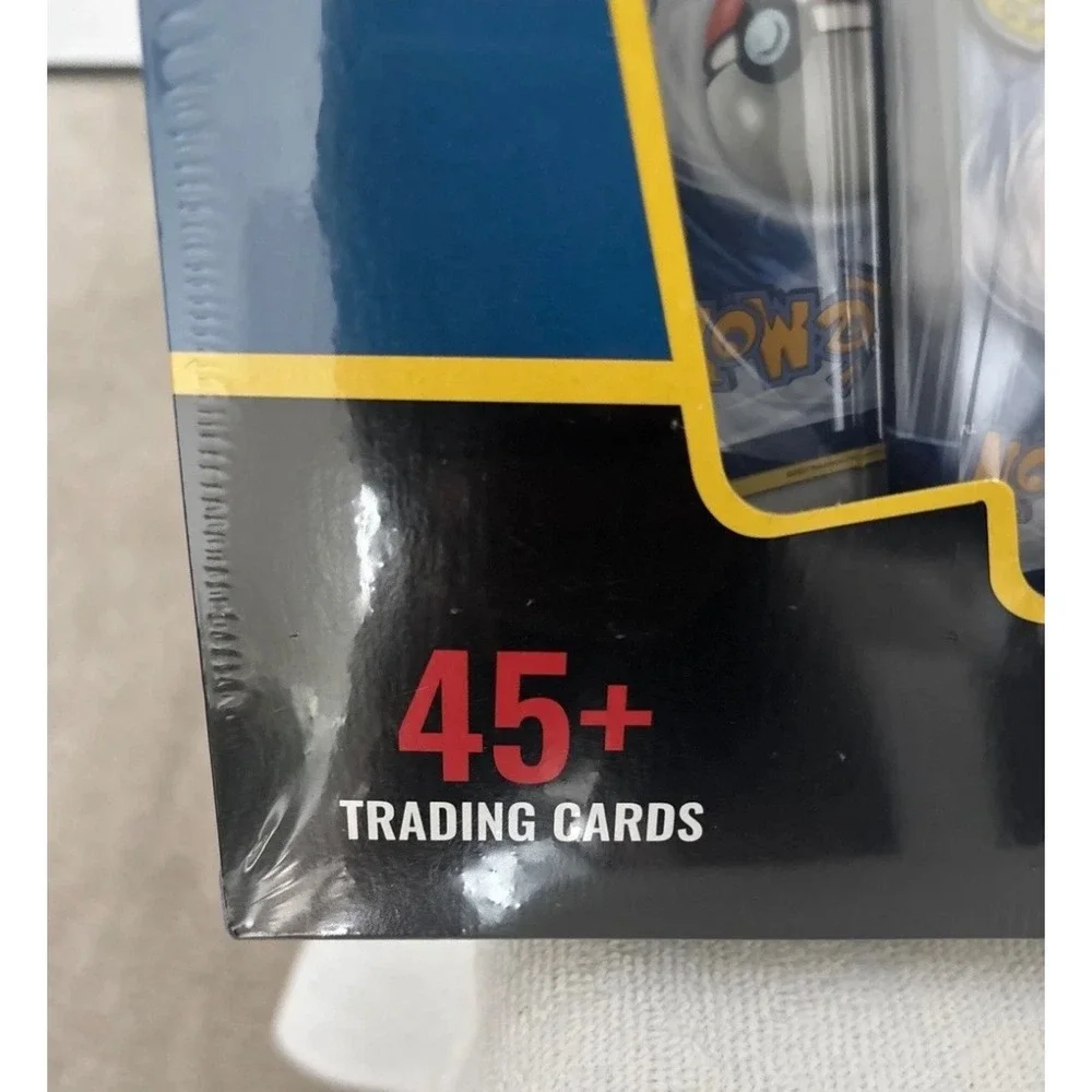Presstine Pokemon Starter Card Bundle 45+ Trading Cards Holographic Guaranteed
